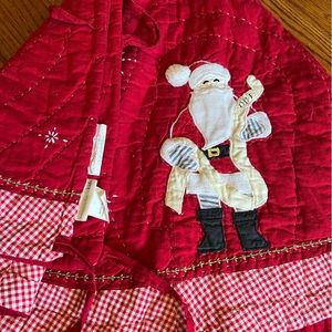 Pottery Barn Christmas Tree skirt